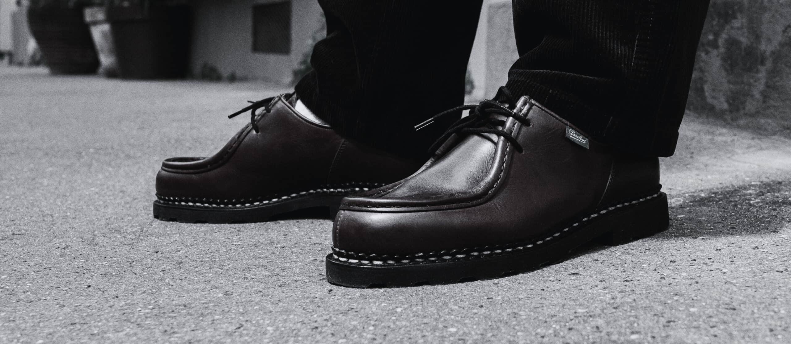 L elegance de la chaussure en cousu Norvegien Paraboot