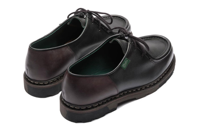 MICHAEL REWORK/MARCHE CAMOUFLAGE-LISSE NOIR ET CAFE | Paraboot
