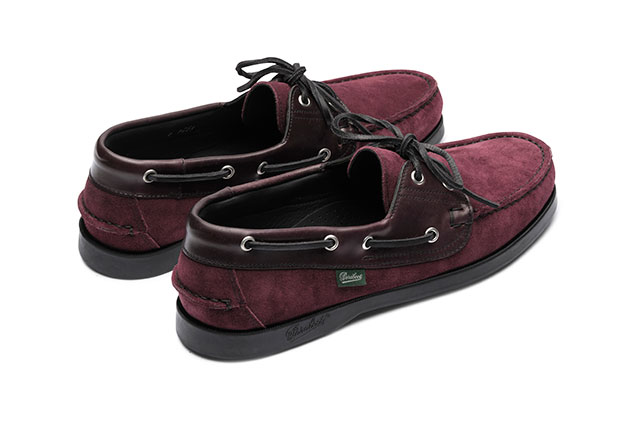 BARTH/MARINE NOIRE-VELOURS ET CORDOVAN BORDEAUX | Paraboot BARTH/MARINE NOIRE-VELOURS ET CORDOVAN BORDEAUX | Paraboot