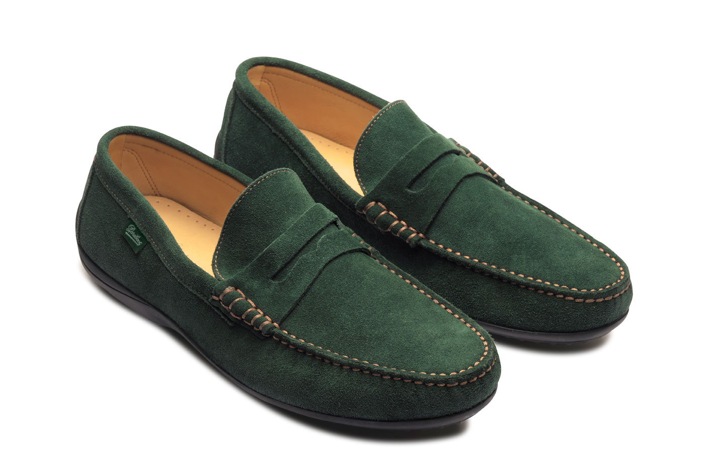 CABRIO DAMIER NOIRE VELOURS JUNGLE Paraboot
