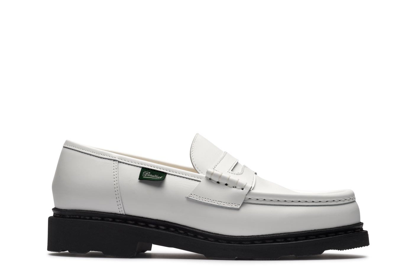 ORSAY GRIFF NOIRE LISSE BLANC Paraboot