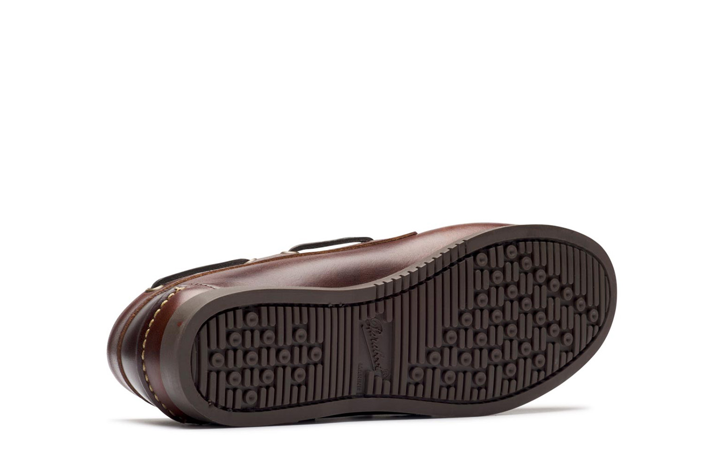 Paraboot Barth/Marine Boat Shoe - Marron America | SON OF A STAG